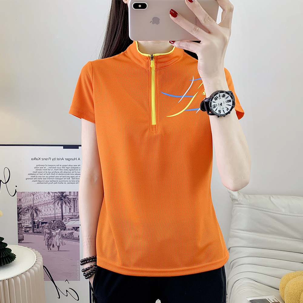 户外短袖速干T恤女休闲运动