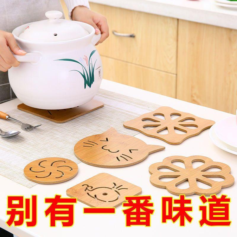 木质隔热垫餐垫创意餐桌垫子隔热防滑砂锅防烫垫盘杯垫锅垫碗
