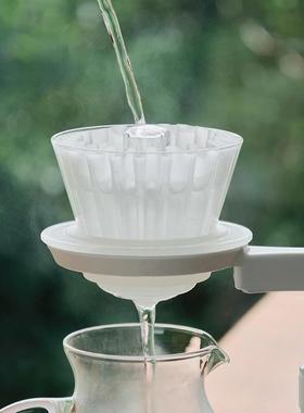 压纸器 kalita155185 蛋糕滤杯 V60锥形滤杯OREA贴合滤纸手冲咖啡