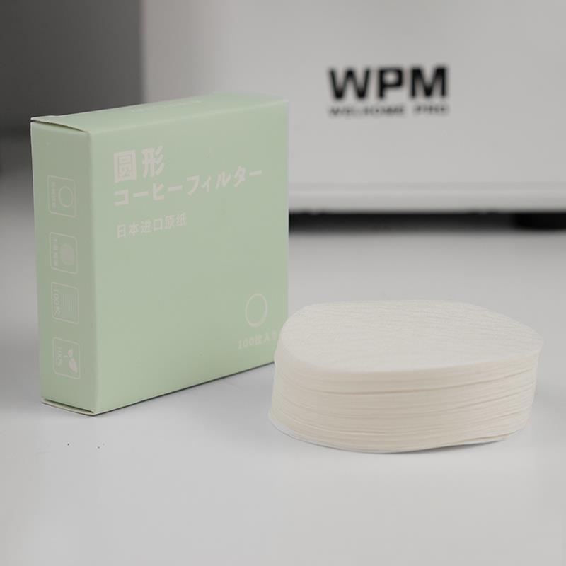 AIRFLOW气流圆形粉碗滤纸51/58mm通用 意式咖啡机手柄萃取过滤纸