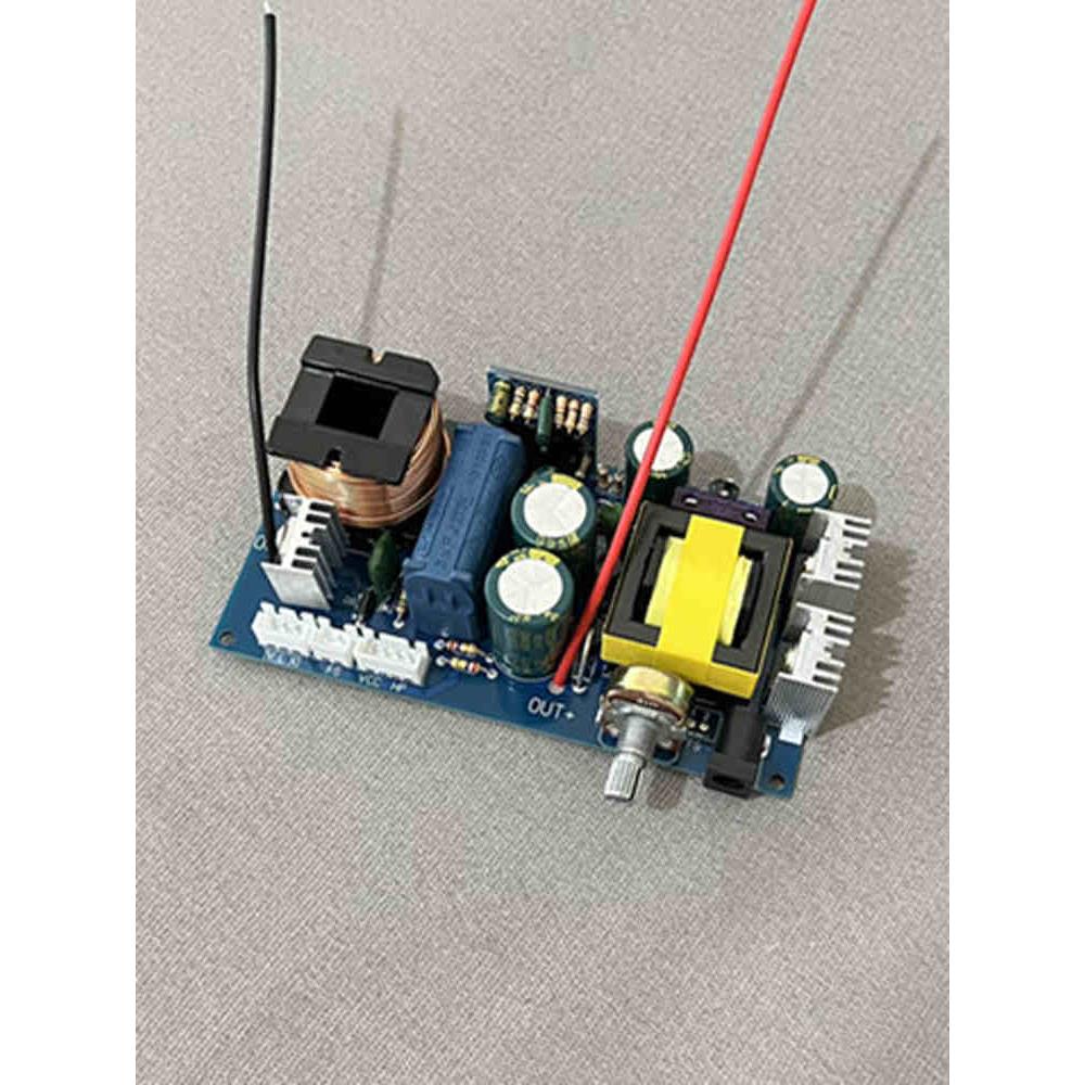 电子管升压器DIY套件 锂电池一体电路板 12V16.8V脉冲逆变器主板