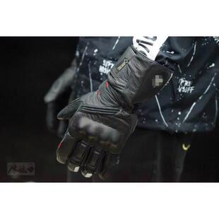 ALASKA阿拉斯加长款保暖真皮手套GTX防水防风防摔保暖机车手套