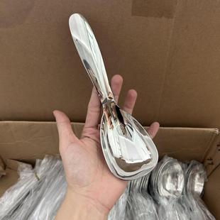 一诺厨房304不锈钢地主勺大号公勺分菜勺子家用饭匙亮光汤匙汤勺