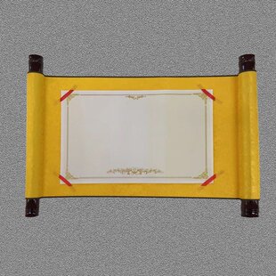 活页奖状任务书圣旨卷轴书画挂轴锦绫布装裱邀请函