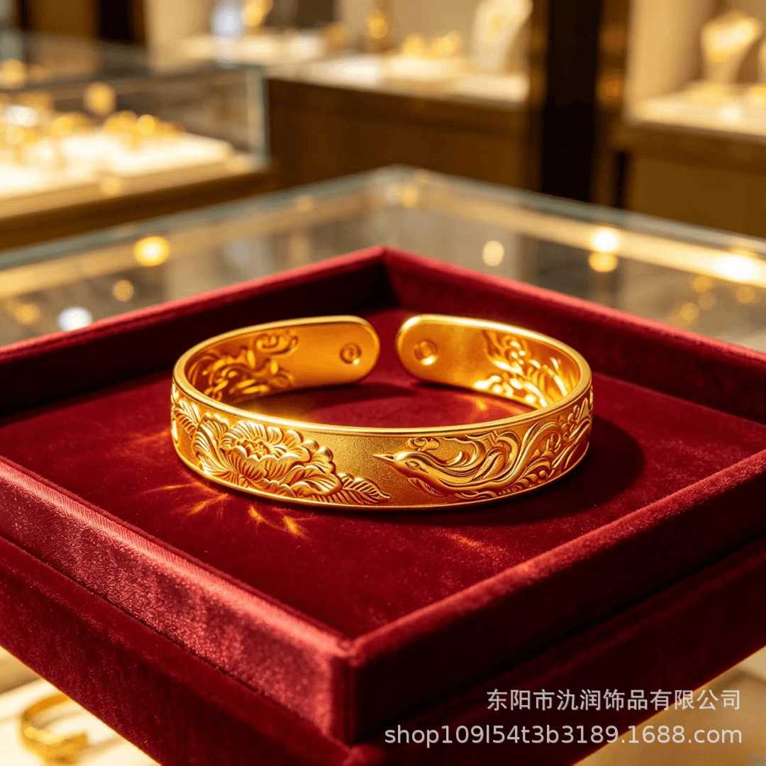 下单立减50越南沙金色复古宫廷风