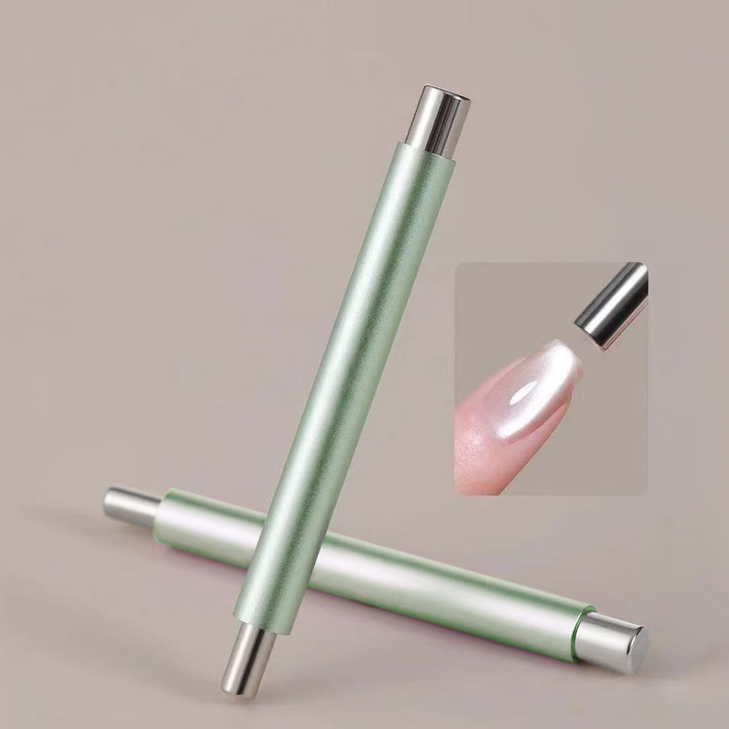 T美甲磁铁E1pq801-猫眼甲油胶磁铁棒双头磁铁笔多功能美甲工具