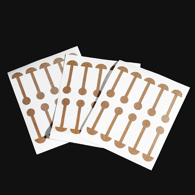 T鼻翼贴A1pq801-鼻贴小哑铃款贴片自粘柔软宽鼻用鼻翼贴工具家用