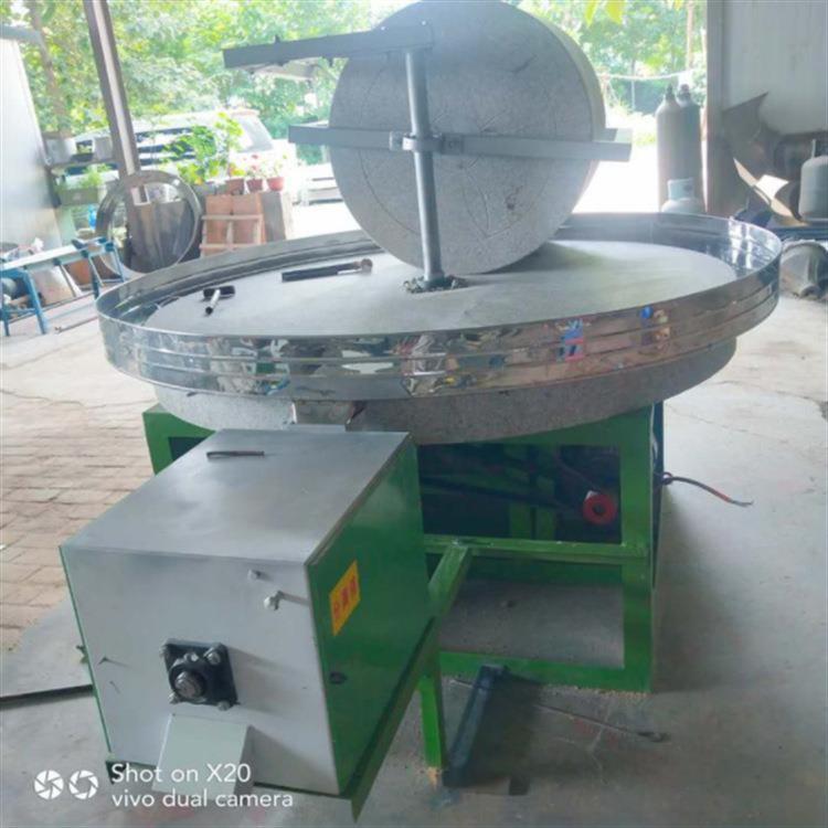 1.2米青稞燕麦三项电碾米机三项电磨黄豆玉米面石碾子