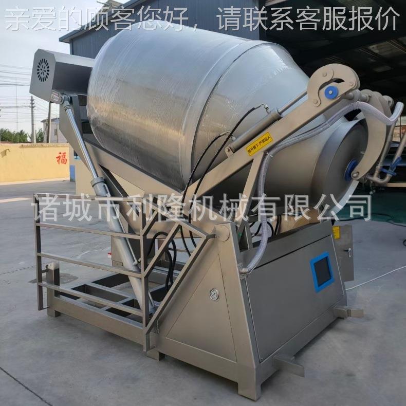 米花真空滚揉机鸡 可倾斜式搅牛羊肉制机 肉类入味XWQ拌嫩化腌机