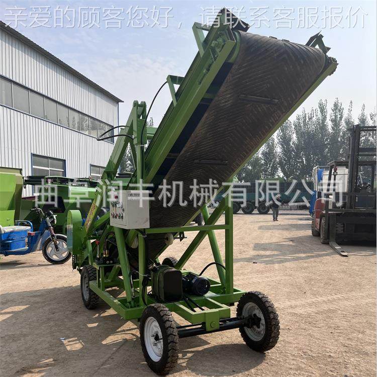 料储存牛场取料机行饲走平稳电动扒牛草车MVC殖养场羊挖料机