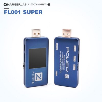 POWERZ PD USB电压流测试仪便携式表快充功率检测仪KM001C诱骗器