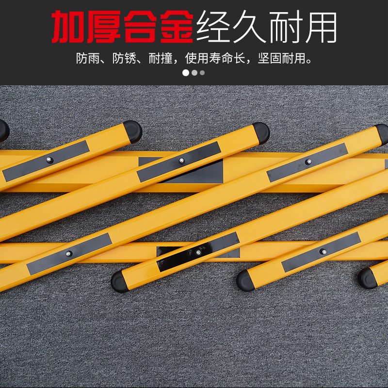 包邮道闸杆栅栏停车场o栏杆小区升降挡车杆子铝合金门卫通用杆定