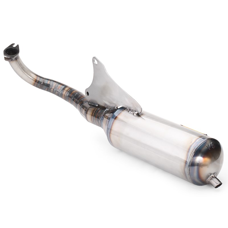 新款 台湾V8g款 竞技排气管 JOG50 JOG90 改装 大排量炸街排气管