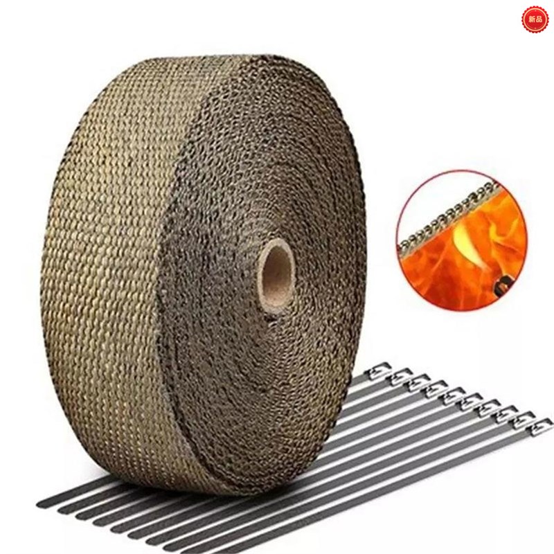 汽车摩托排气管防烫芭蕉布布隔热棉E隔热布踏板防火伤耐高温隔热