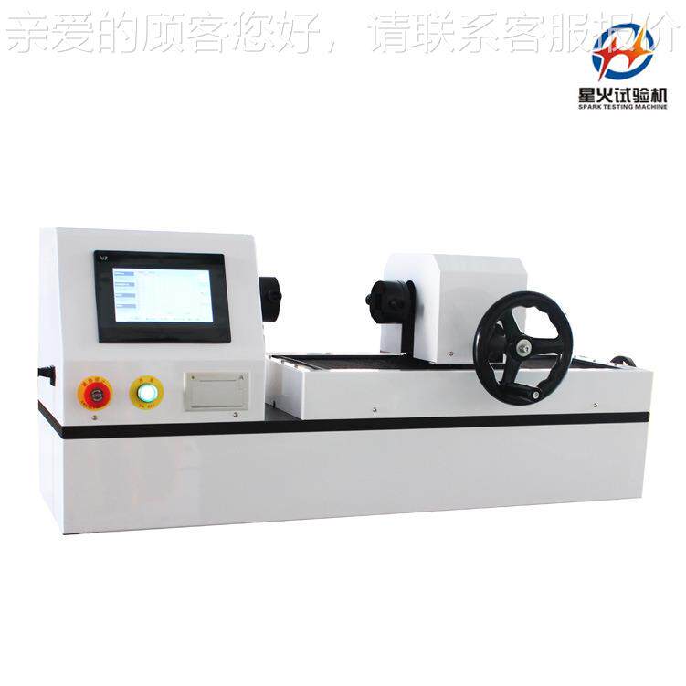卧式弹N簧扭1转试验 手动扭机力测试TNZW5000机 涡卷簧扭矩测试仪