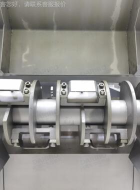 A整块猪四号肉后板分切分割设备 可对接大端型冻绞肉机DRB-PR30时