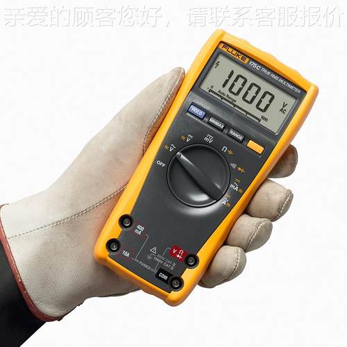 FLUF177CNKE福克F值75C1N/F177CN/禄F179CN真有效数字万用表