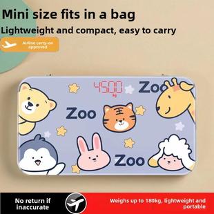 迷你体重秤便携式女生宿舍减肥专用家用小型数字秤精确人体秤可爱