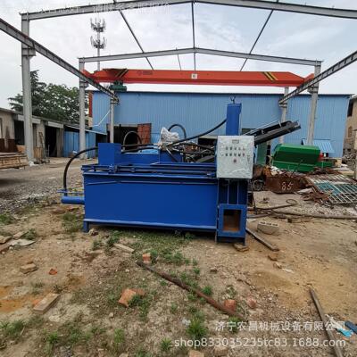 全自动青储饲料打包机机棉籽棉壳棉渣袋机价格  土碳粉压块LNR厂