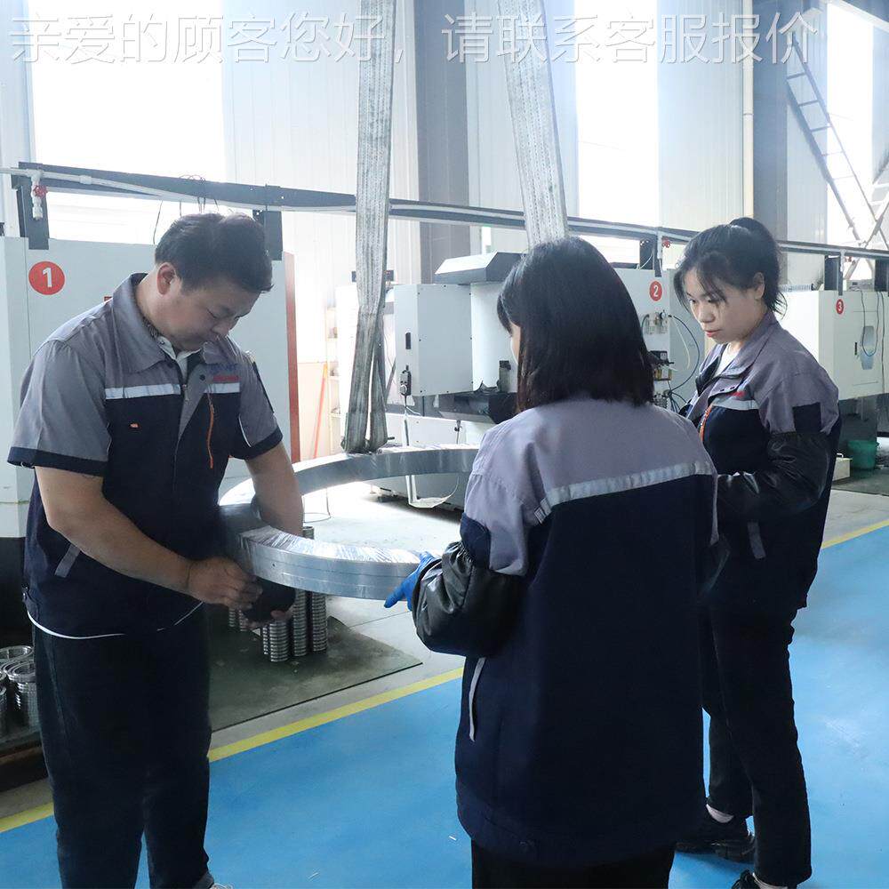 交叉滚子家轴承厂中空旋转平台数368控台高转精度机器轴承人厂家