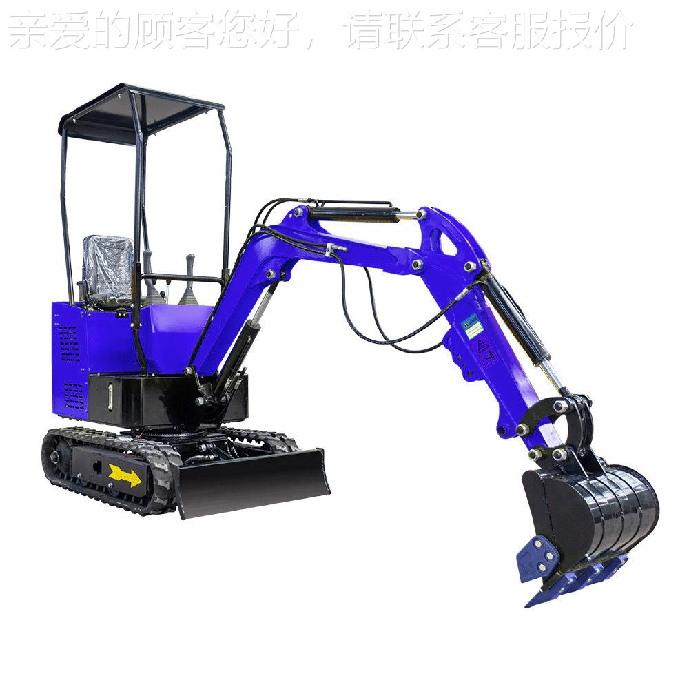 跨境出口小型迷你eHT10挖机xca拿ator 木箱发货加大微型挖果机花v