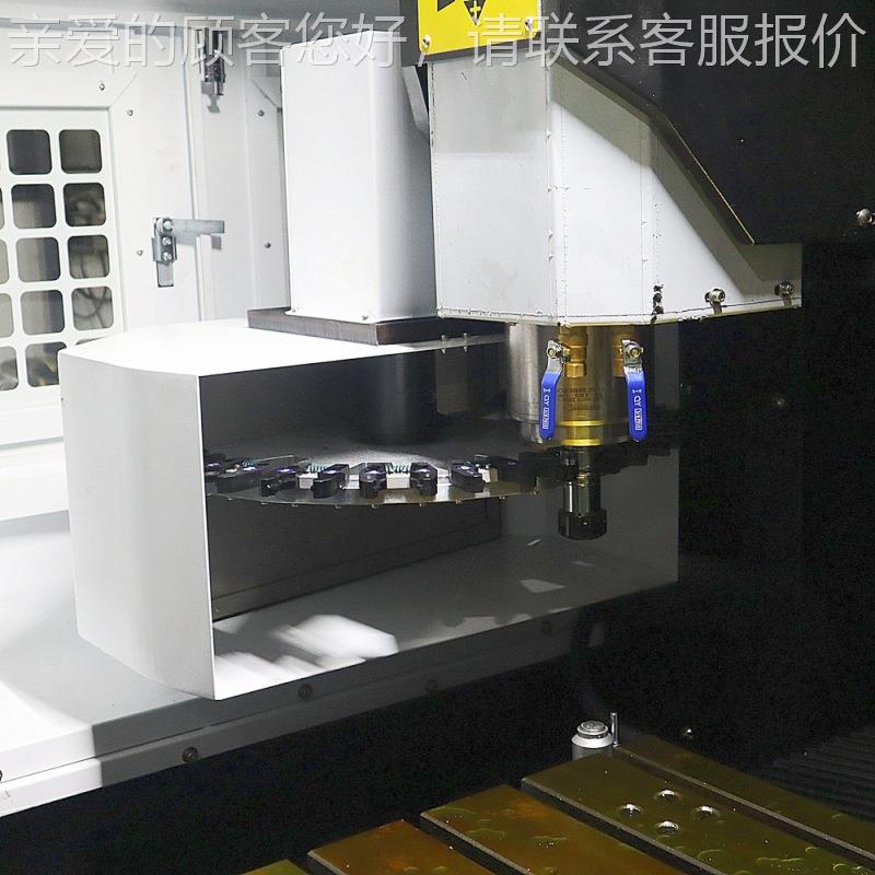 源头厂家cc全雕铣机高速石墨雕n精雕机650数控TC-650石小型自动精