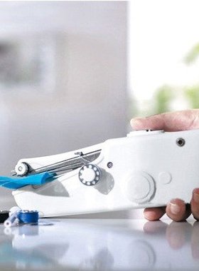 手持便携式缝纫机 handy stitch迷你电动缝纫机 缝纫机粉色 黑色