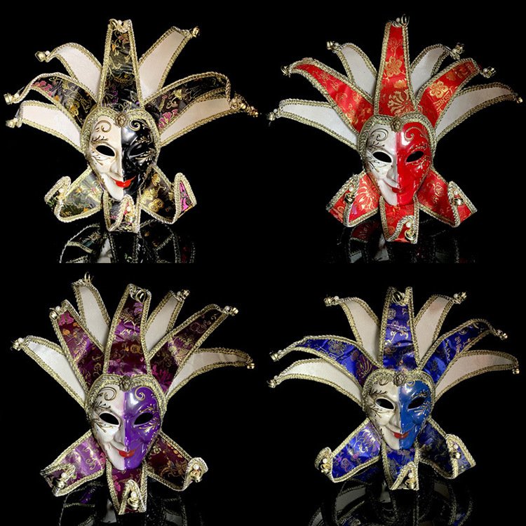 意大利威尼斯面具女万圣节派对假面舞会面具cos酒吧表演道具