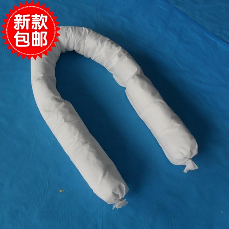 7.6*1.f2m吸油索 吸油条 吸油棉条 吸油围栏 吸油拖栏 工业吸油索
