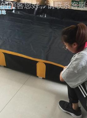 厂c家pv充气防溢油池   集油围堰 支架式护75油池油田防护池