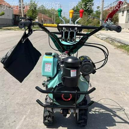 现大葱种植开沟土机VRF 蔬菜地起垄机货 柴油186型田基园管培理机