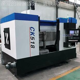 CK518数控式床车法CK518兰立盘类金属切削机床 518数立控车单柱全