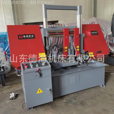 全新金带切割锯床GB4属2GB4240*240液压双立金属锯床 钢筋锯柱床