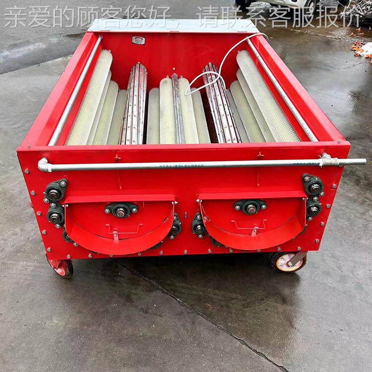 陕西青皮水桃桃核去皮清洗一体RDO机洗毛刷不伤核新款清洗去皮