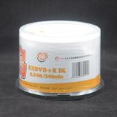 50片片装 啄木鸟可打印dvd8.5g 大容量光盘空白刻录盘刻录碟片 dvd