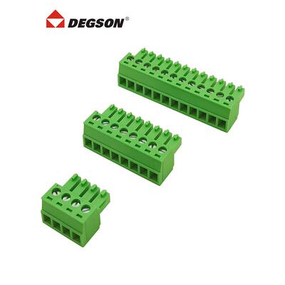 德信高正高松15Edgk-3.81Mm插入式Pcb端子座Kf2Edgk Phoenix Mc1,