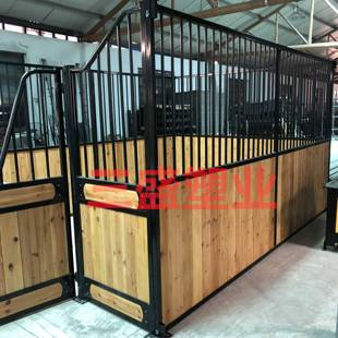 临时马房马厩马圈带顶马棚可拆卸马术用品马场护栏金属镀锌制品