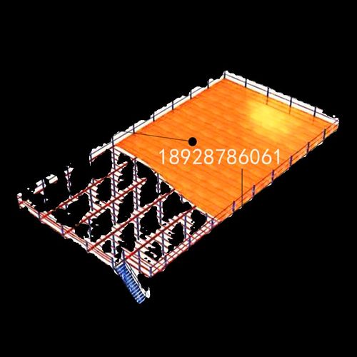 阁楼平台货架钢结构简易搭建v可拆卸隔层办公仓库厂房加厚重型定