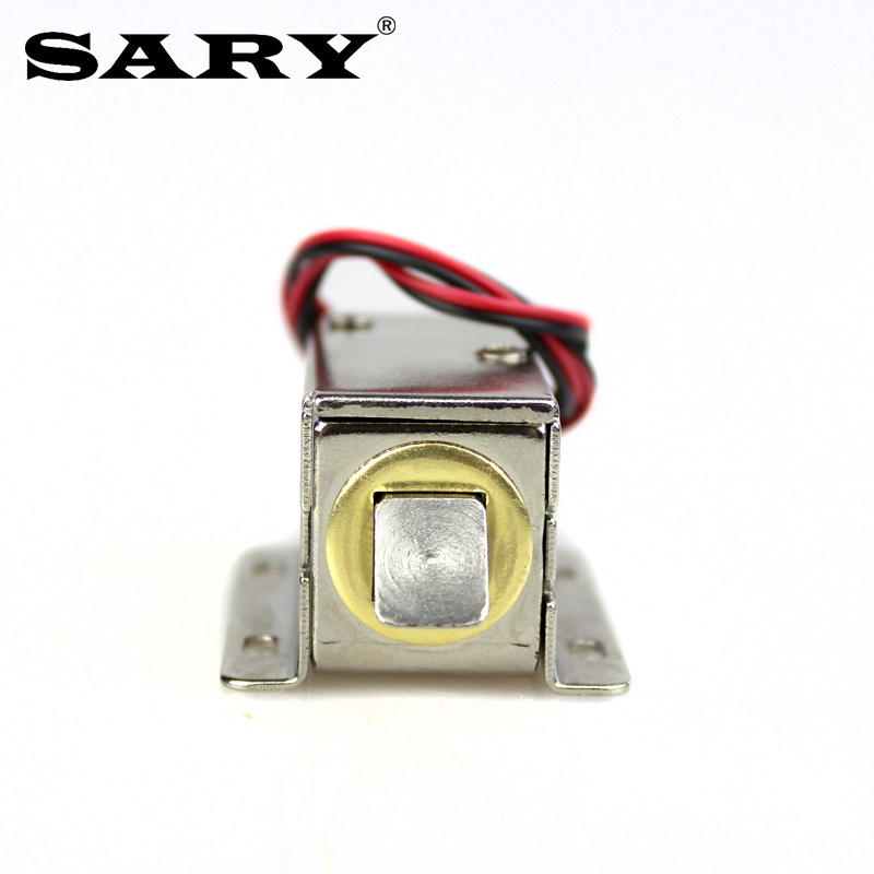 LY03 DC1h2V/24V电磁锁小电锁电控锁电子抽屉小电锁电插锁电子插