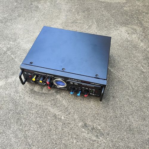 25CM机箱带h前级机箱功放机箱装机带音调改装音量空箱铁皮插卡铁