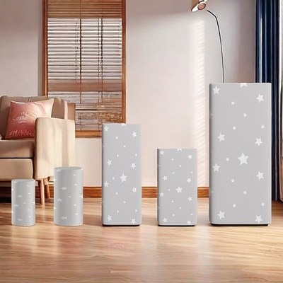 日式简约空气净化器防尘罩套盖布家用除湿机加湿器保护Z罩弹力全