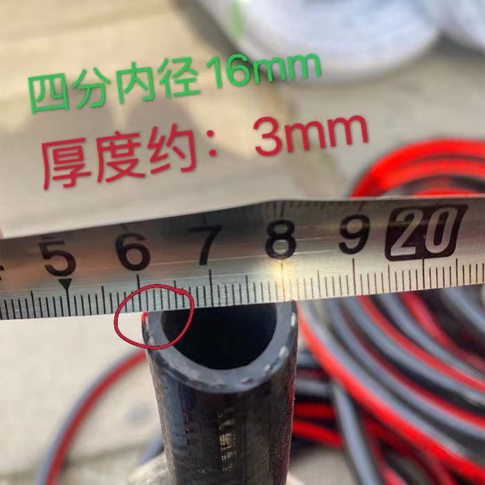 PVC洗车水管灌溉软管零下20度不硬防冻牛筋管包纱管花园管蛇皮管