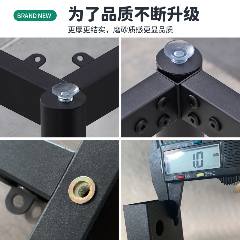 简约岩板桌脚瓷砖桌腿大理石脚架轻奢餐桌支架子茶几桌子支撑底座