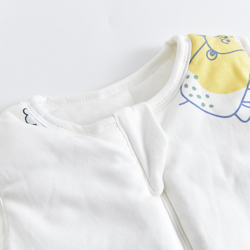 宝宝睡袋婴儿夏季薄款春秋冬四季中大儿童纯棉防踢被神器小孩睡衣