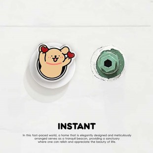 甜蜜小狗墙洞装饰盖卫生间水管遮挡装饰凸起水管装饰盖遮丑神器