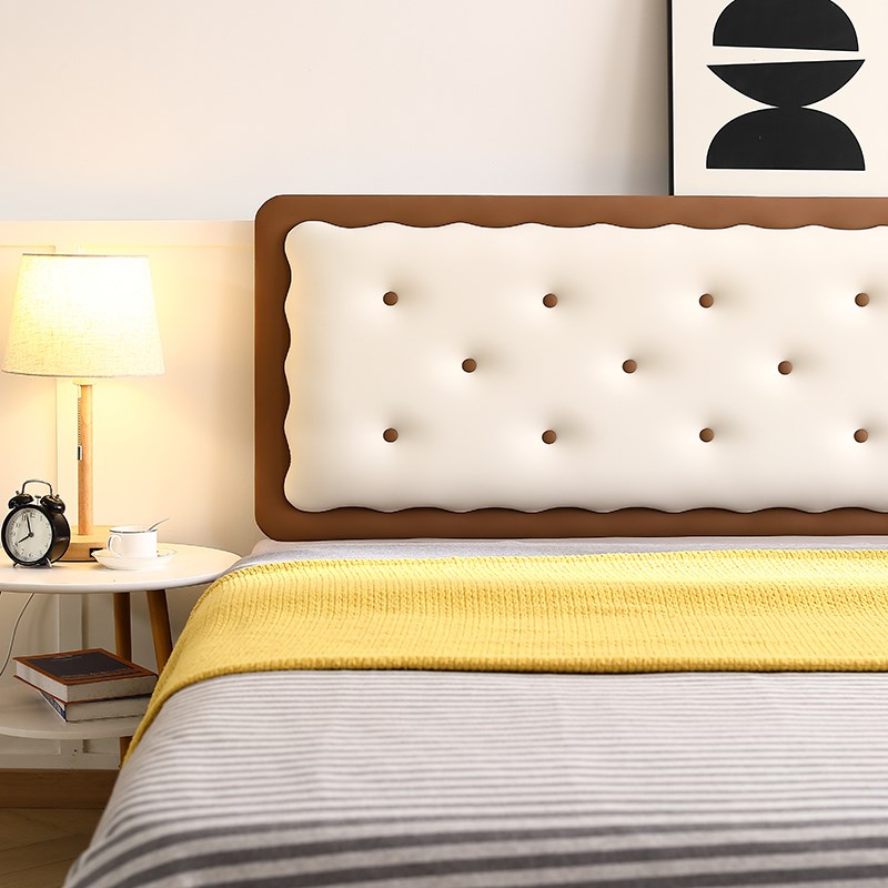 饼干款床头软包靠垫靠背枕大靠背榻榻米床上靠背垫床靠背改造神器