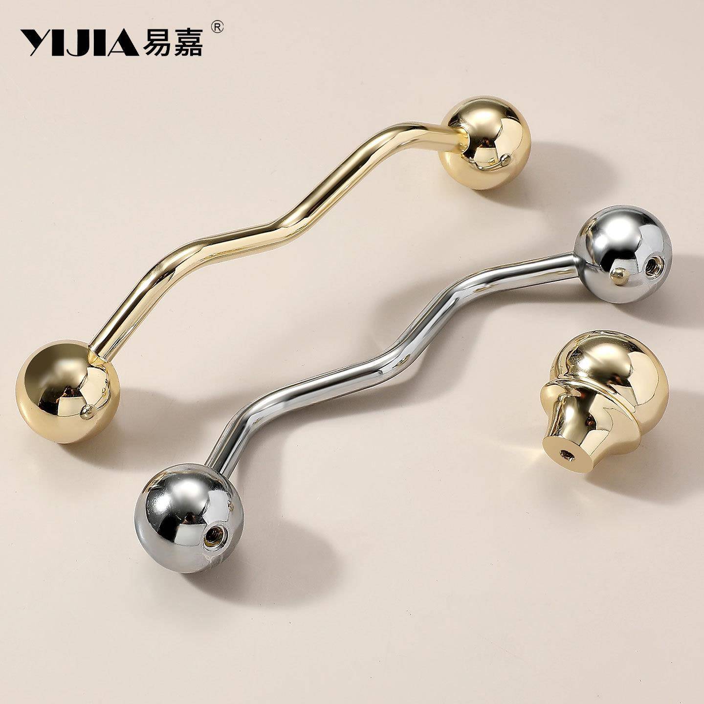 简约家具抽屉床头柜电视柜茶几柜子门拉手美式厨房橱柜衣柜门把手