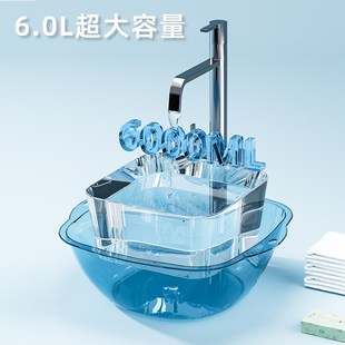 家用方形洗菜水果洗脸盆洗衣洗脚厨房加厚婴儿小盆子学生宿舍脸盆