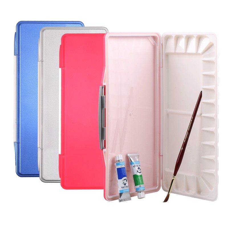 金麒水彩调色盒专业密封保湿型专业水彩颜料保湿盒18格24格33格水,文具电教/文化用品/商务用品,调色盒,淘宝优惠券,粉丝福利购,淘宝优惠卷