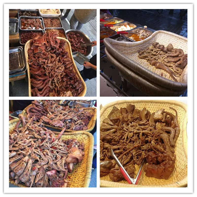 笸箩竹编柳编簸箕馒头筐板栗炒货食品卤菜现捞箩筐元宝筐收纳筐